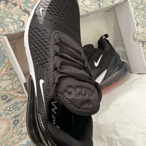 Nike Air Max 270 Black with White Accents